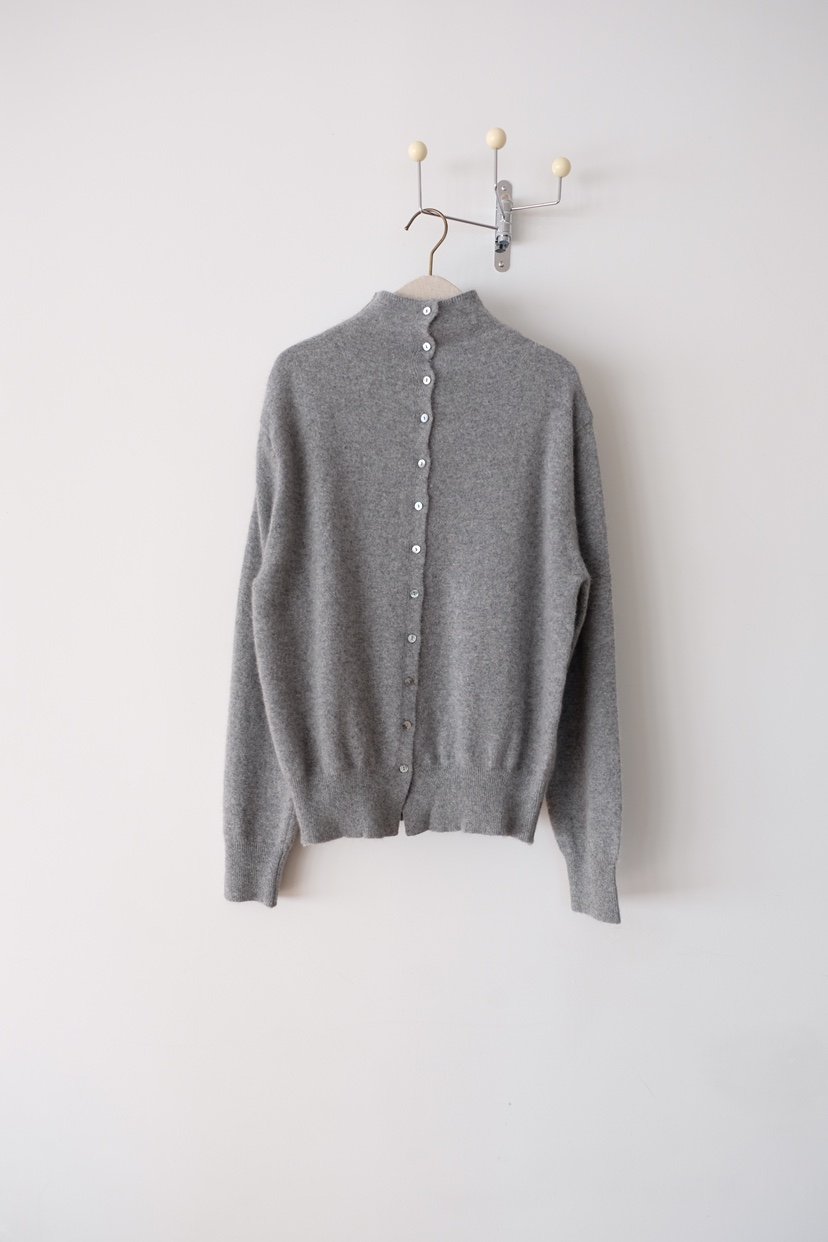 SORBET韓國代購㊣女裝新款人氣休閑熱賣推薦針織衫高領開衫SORBET/flat white針織衫