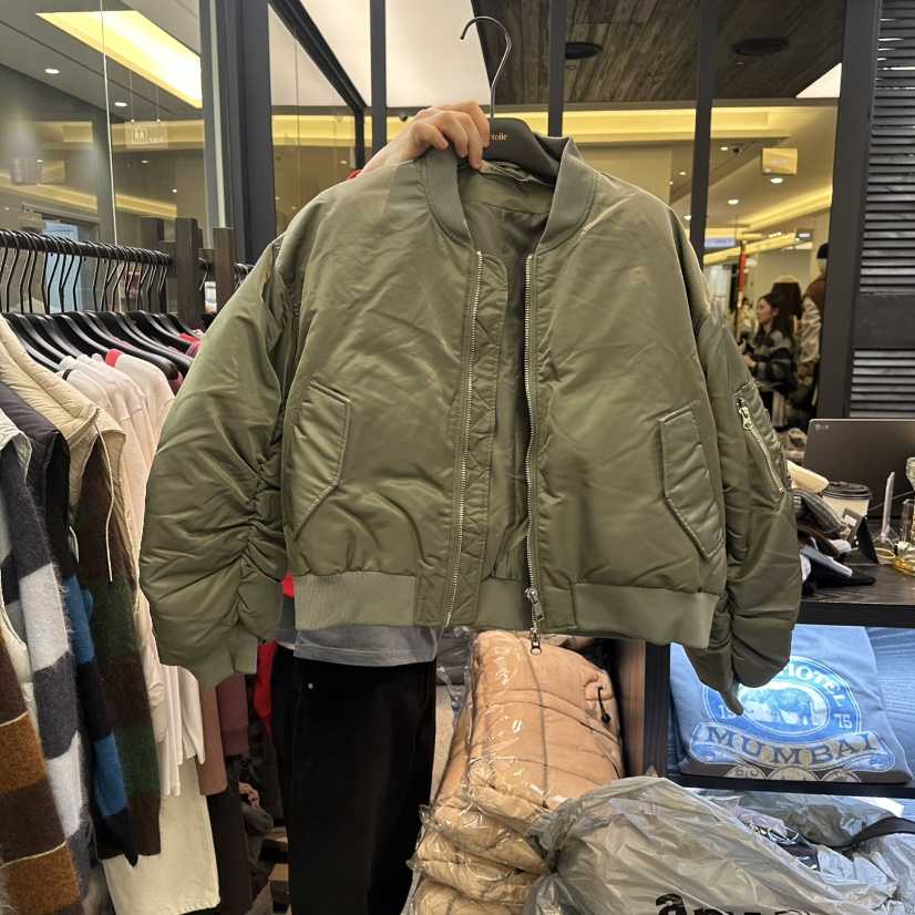 LE ETOILE韓國直郵㊣女士新品25秋冬推薦職業短款棉服鴨絨棉LE ETOILE短款棉服