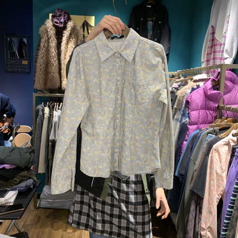 MERCI LINDA韓國代購㊣女裝新品推薦休閑時尚人氣襯衫蕾絲衫MERCI LINDA襯衫/蕾絲衫