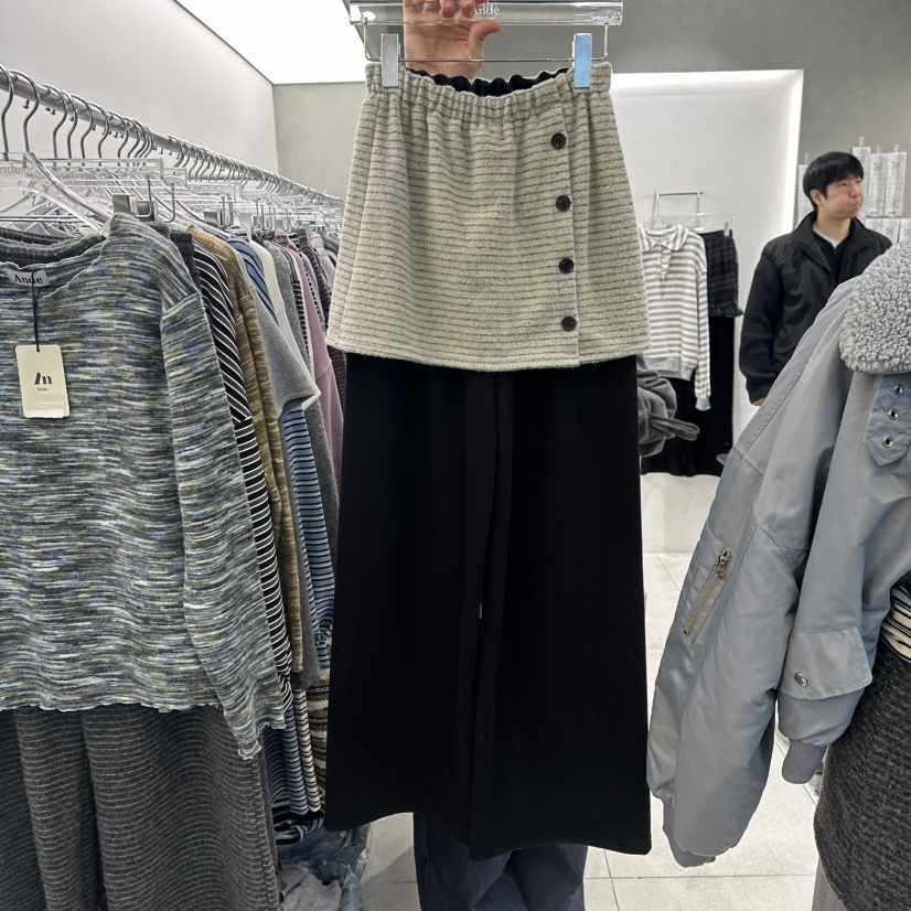 ANDE東大門㊣直郵女裝新款熱賣休閑推薦時尚人氣休閑褲貂絨Ande休閑褲