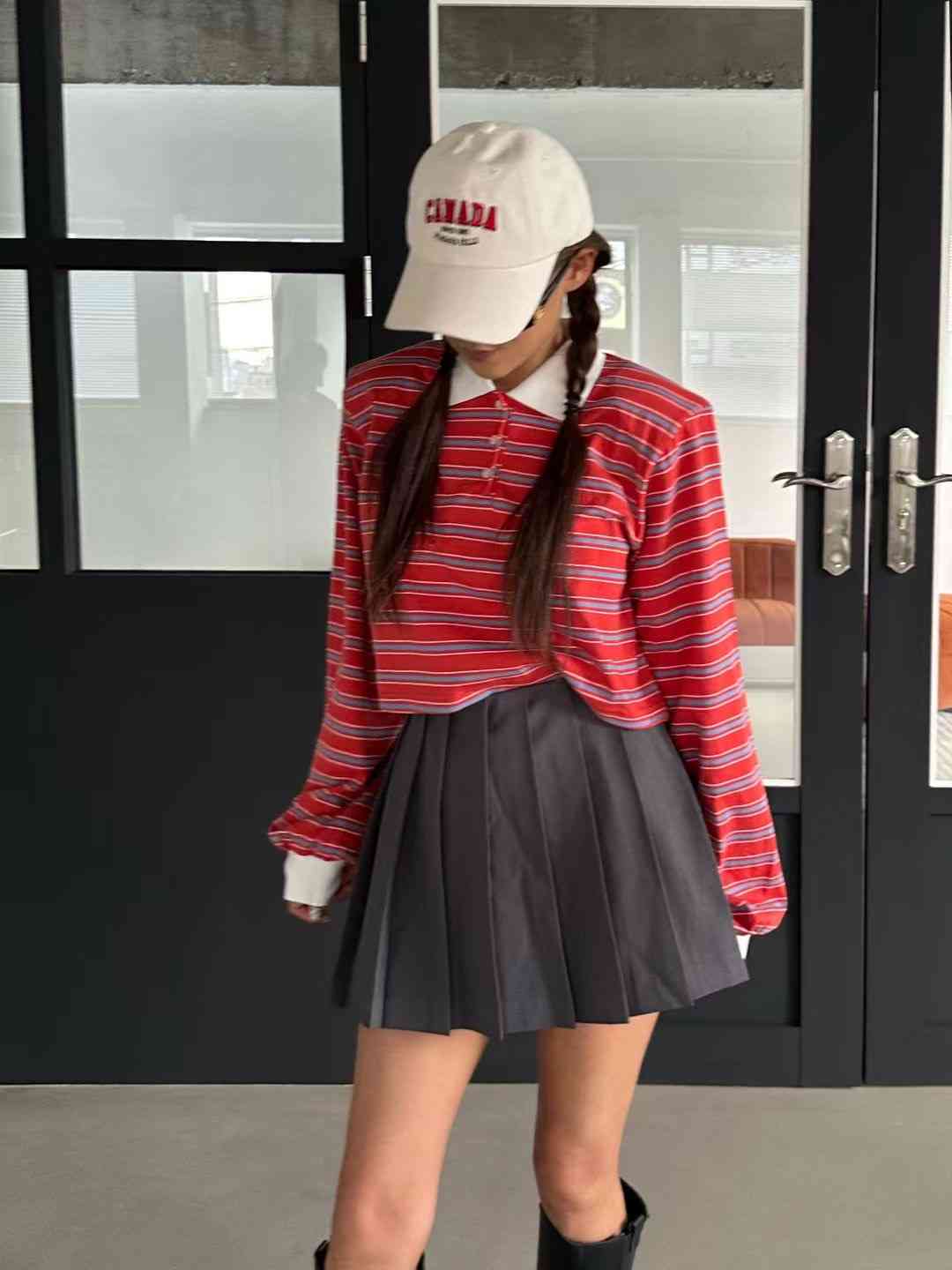 FAVOR東大門㊣實拍女士新款時尚休閑25秋冬人氣熱賣長袖T恤ARRICCHISI長袖T恤