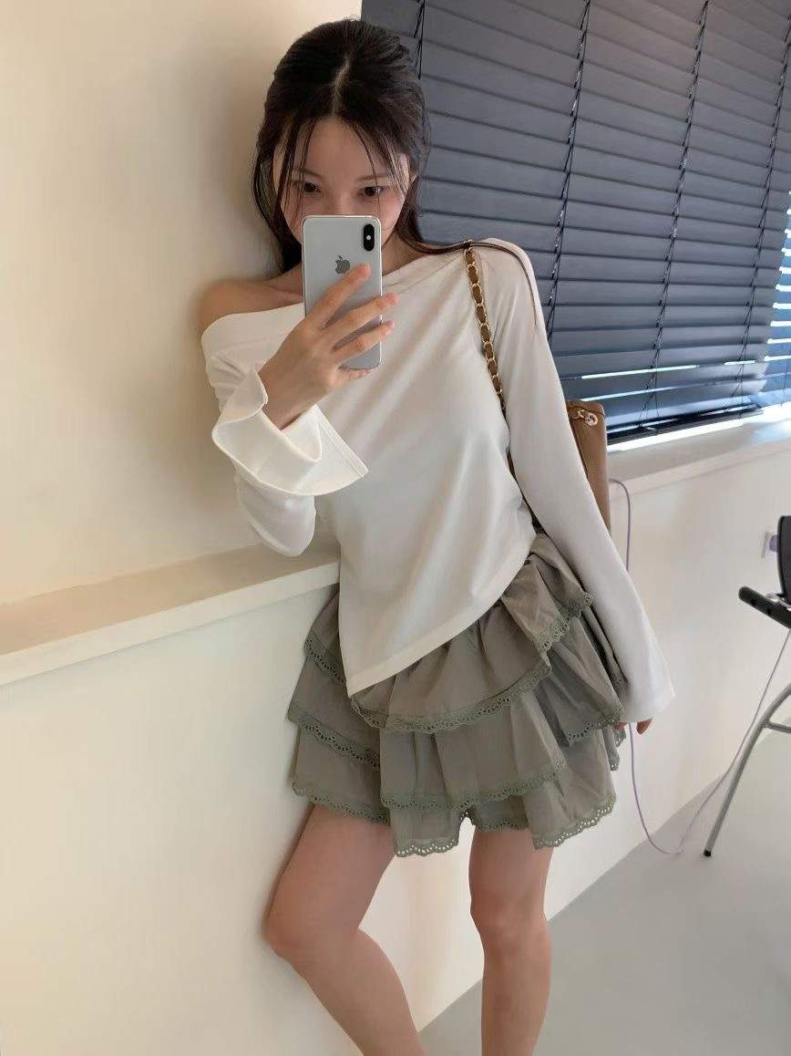 FAVOR韓國直郵㊣女士新款時尚職業人氣推薦熱賣休閑長袖T恤ARRICCHISI長袖T恤