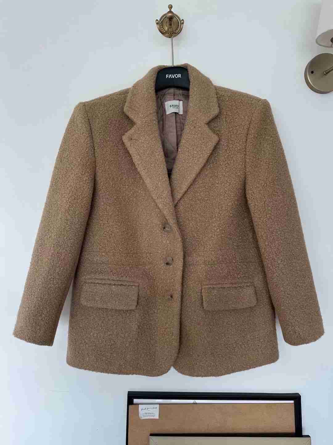 FAVOR韓國代購㊣女裝新品職業時尚人氣25秋冬熱賣推薦休閑夾克ARRICCHISI夾克