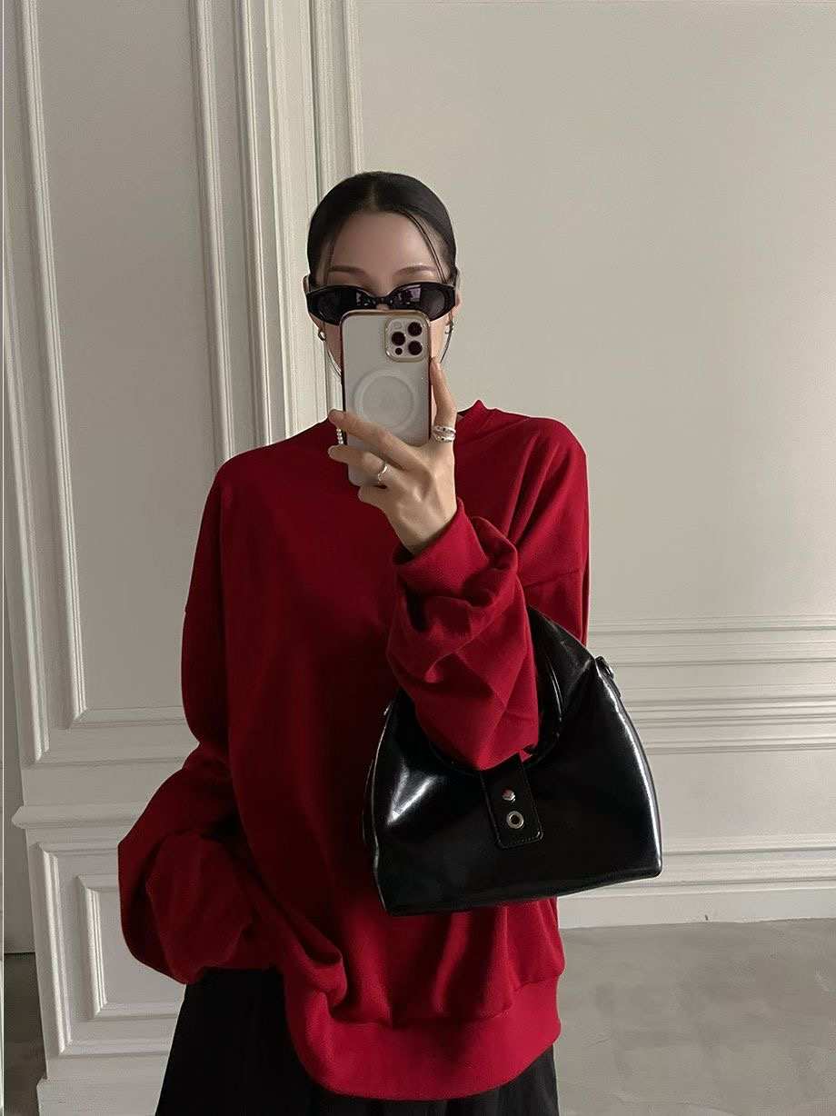 FAVOR東大門㊣代購女士新款職業時尚熱賣25秋冬推薦長袖T恤ARRICCHISI長袖T恤