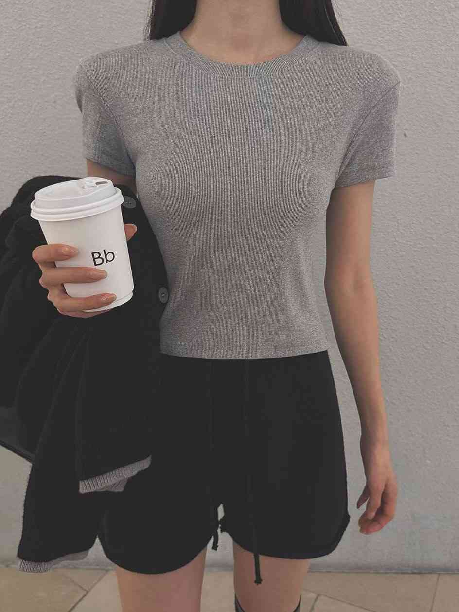 FAVOR東大門㊣直郵女裝新款人氣熱賣時尚推薦職業休閑25秋冬T恤ARRICCHISIT恤