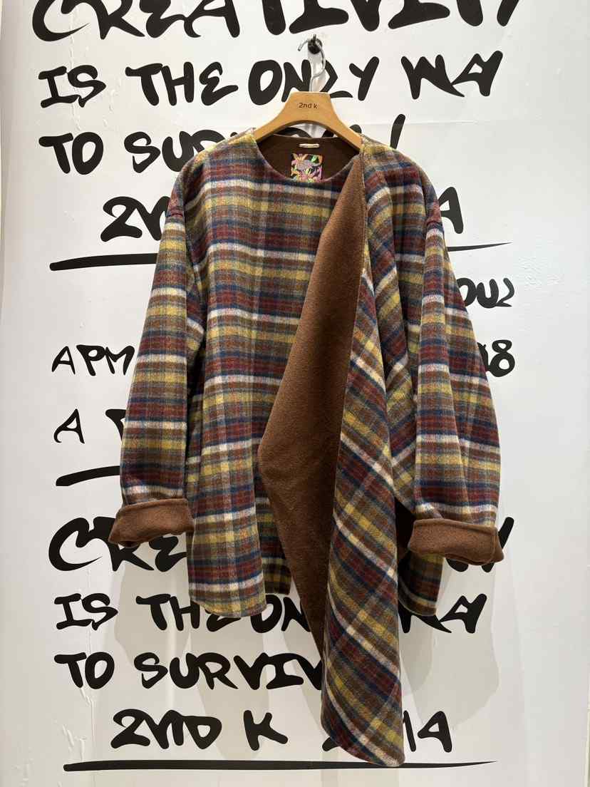 2ND K韓國代購㊣女裝新品推薦人氣職業熱賣休閑短款大衣手工2ND K短款大衣