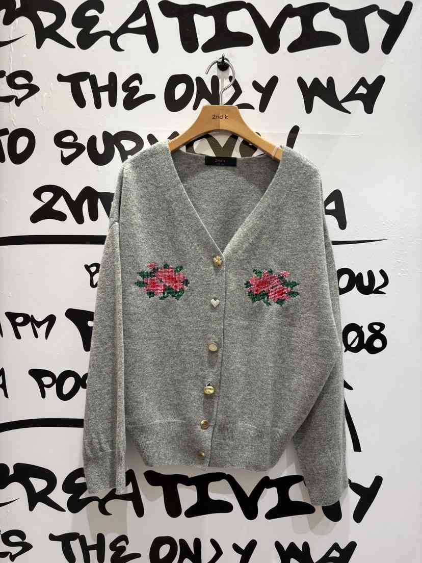 2ND K東大門㊣直郵女裝新品時尚25秋冬職業休閑針織衫羊毛衫2ND K針織衫