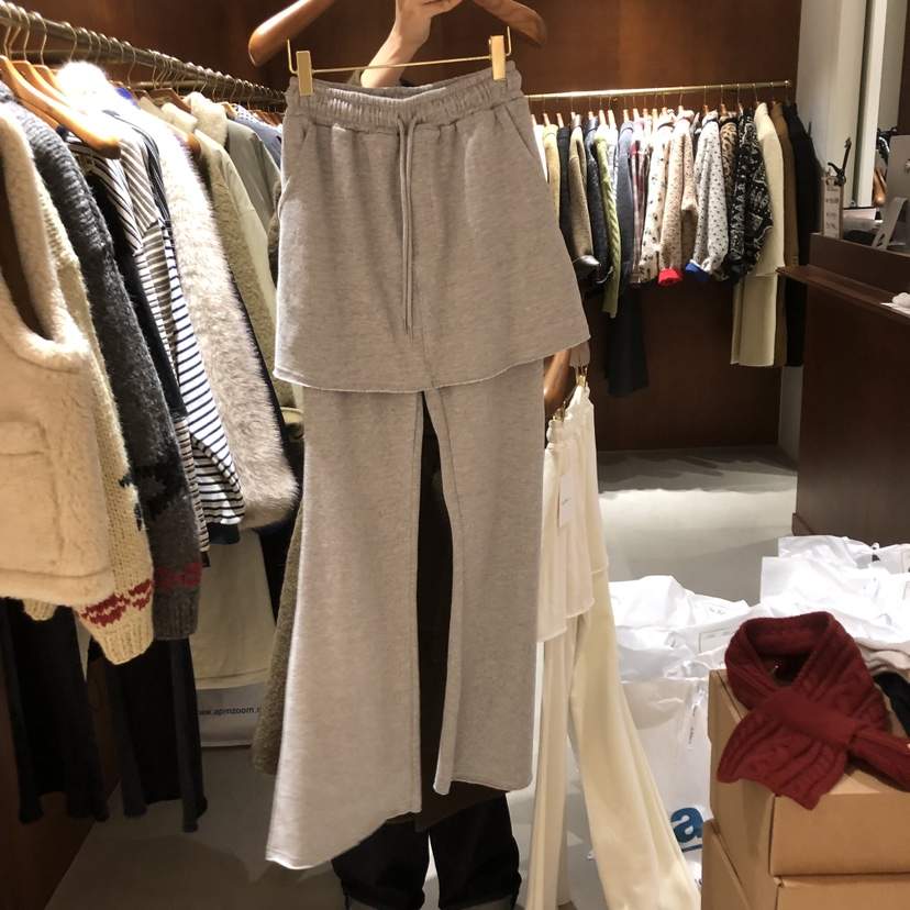 HEBON韓國直郵㊣女裝新款時尚人氣職業休閑推薦25秋冬裙褲加絨HEBON裙褲