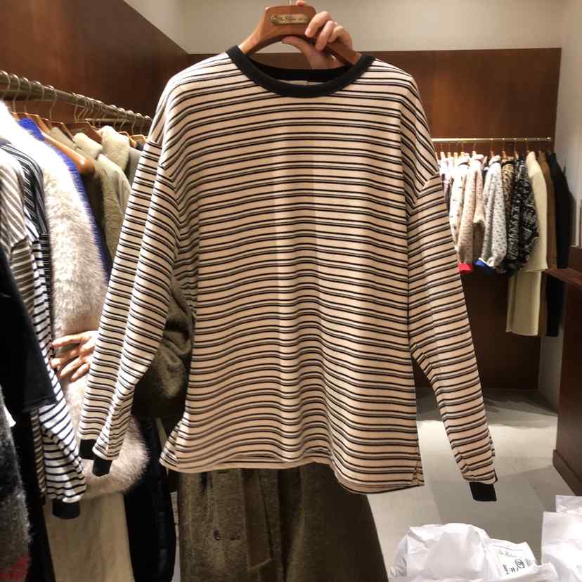 HEBON東大門㊣直郵女士新品25秋冬時尚休閑熱賣推薦長袖T恤HEBON長袖T恤