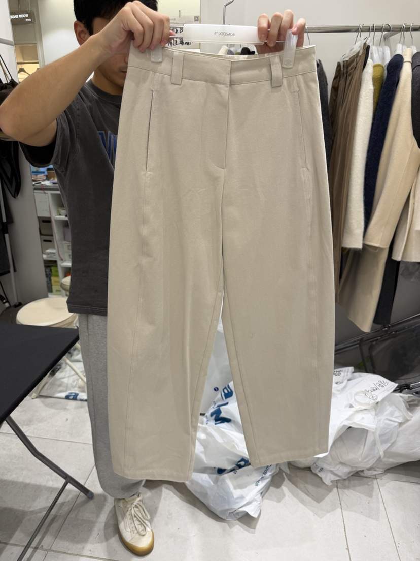 WOOD SAGE韓國代購㊣女士新款人氣時尚推薦職業休閑休閑褲WOOD SAGE休閑褲