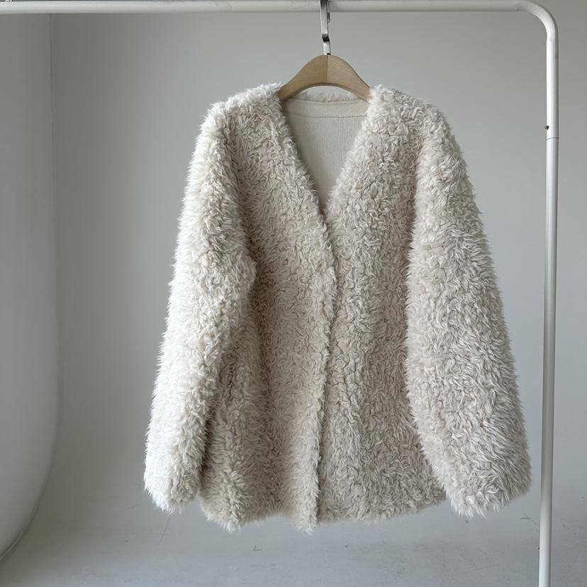 JENNY 1976東大門㊣代購女裝新款時尚休閑職業短款大衣羊毛JENNY 1976短款大衣