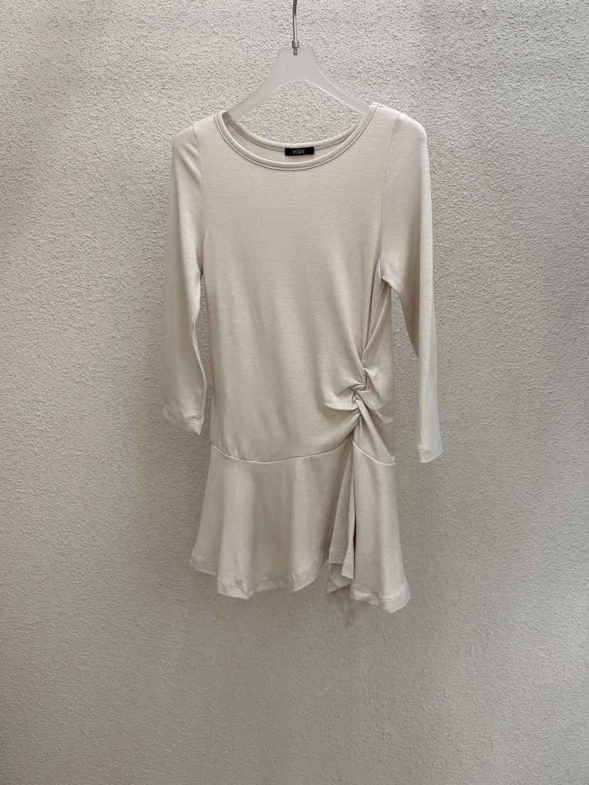 MWE東大門㊣實拍女裝新款人氣25秋冬職業時尚推薦休閑連衣裙MWE連衣裙