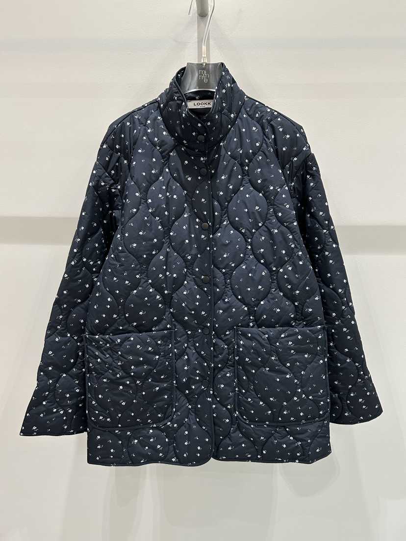 LOOKK東大門㊣實拍女裝新品25秋冬休閑熱賣職業人氣夾克絎縫LOOKK夾克