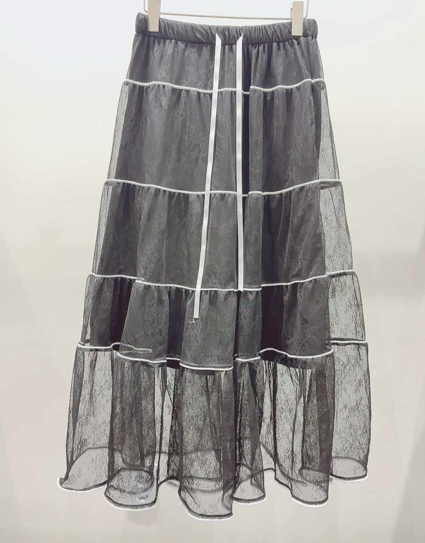 AWESOME-P韓國直郵㊣女士新品人氣職業休閑推薦25秋冬長裙AWESOME-P長裙