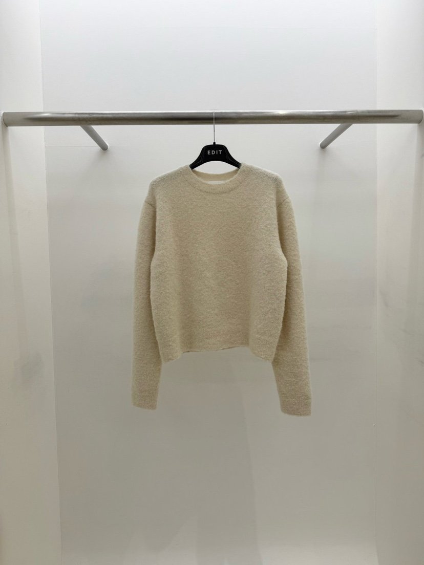 EDIT東大門㊣實拍女裝新款人氣25秋冬休閑推薦熱賣職業針織衫EDIT針織衫