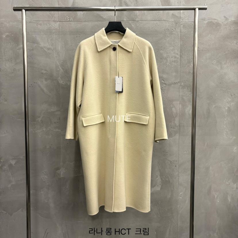 MUTE-P東大門㊣代購女士新品人氣推薦職業休閑熱賣中長款大衣MUTE中長款大衣