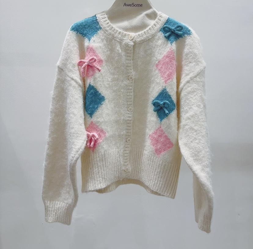 AWESOME-P韓國代購㊣女士新款熱賣時尚推薦職業休閑針織衫AWESOME-P針織衫