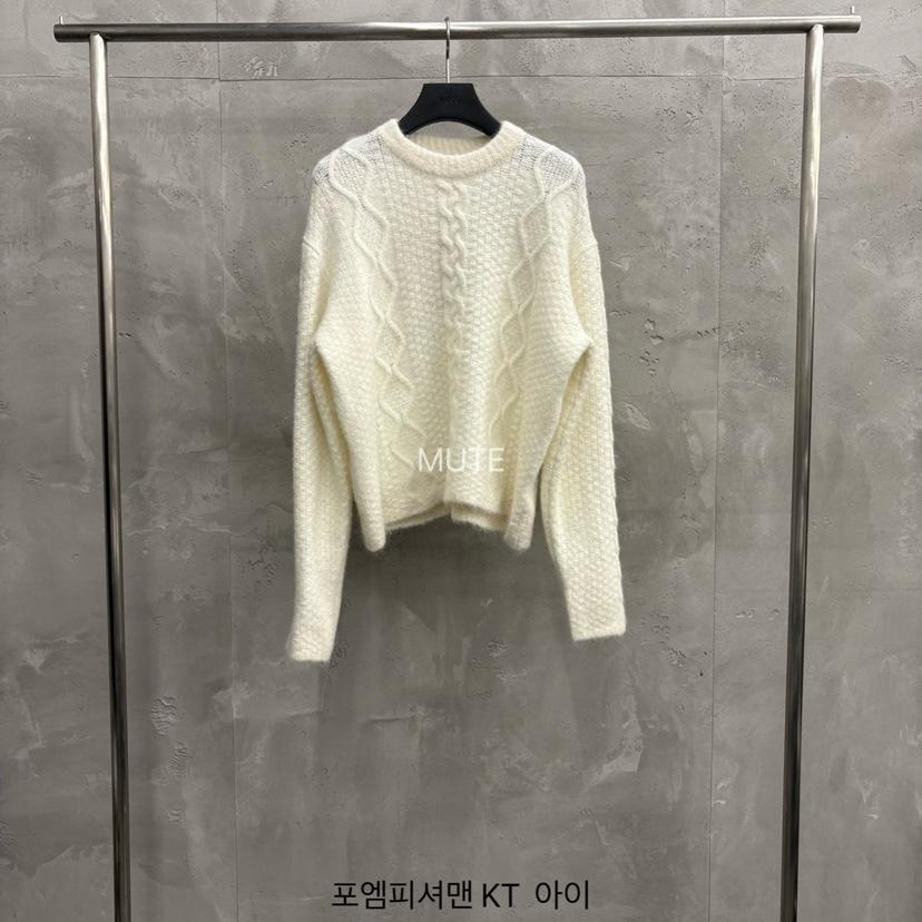 MUTE-P東大門㊣直郵女裝新品推薦熱賣人氣25秋冬休閑針織衫MUTE針織衫