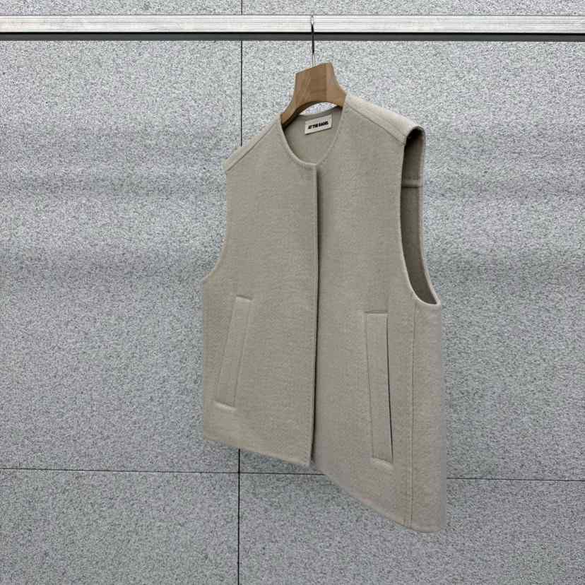 AT THE BAGEL東大門㊣代購女裝新款推薦休閑時尚人氣馬甲AT THE BAGEL馬甲