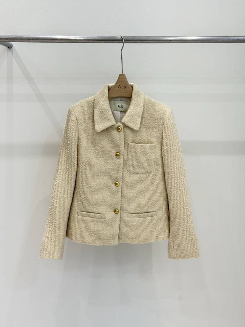 AUTUMN BEIGE-Q韓國直郵㊣女裝新品25秋冬推薦人氣時尚夾克A.b/AUTUMN BEIGE夾克