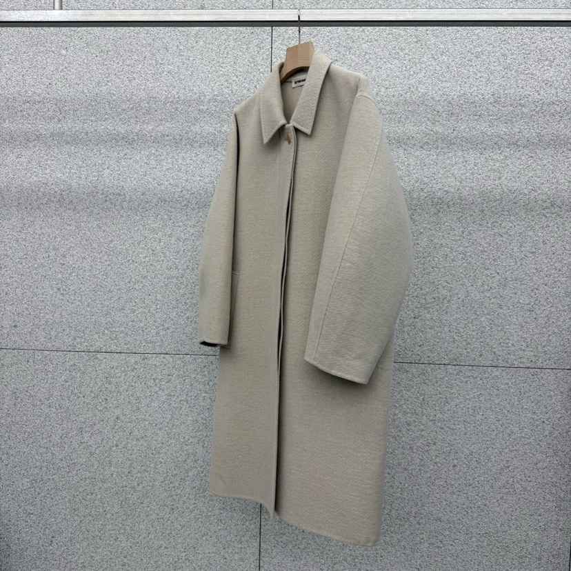 AT THE BAGEL東大門㊣直郵女裝新款人氣推薦25秋冬中長款大衣AT THE BAGEL中長款大衣