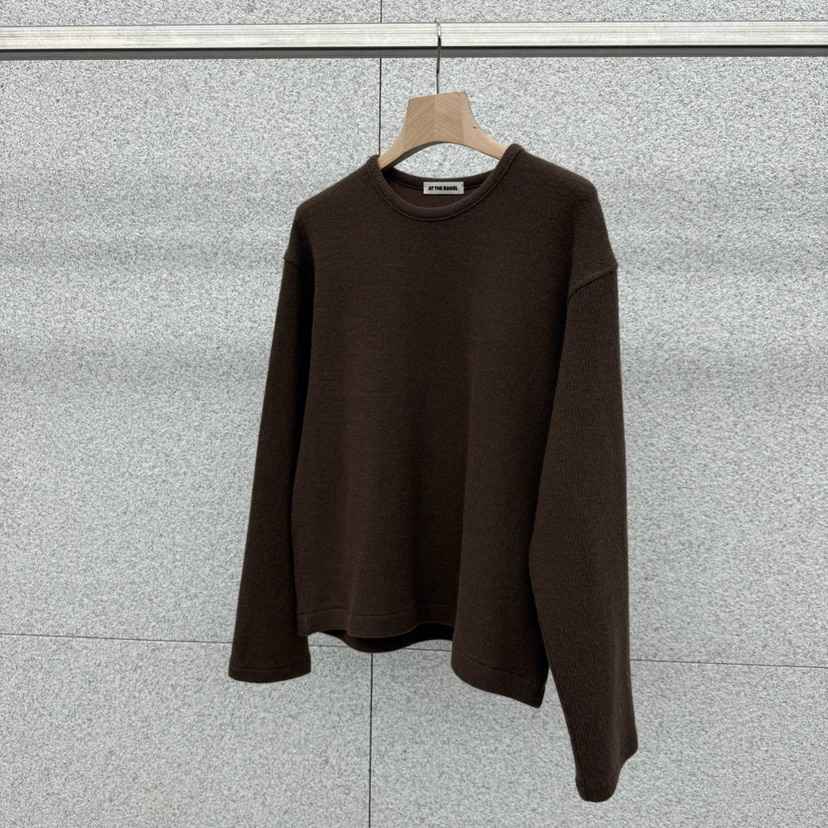 AT THE BAGEL東大門㊣代購女士新品休閑25秋冬熱賣針織衫AT THE BAGEL針織衫