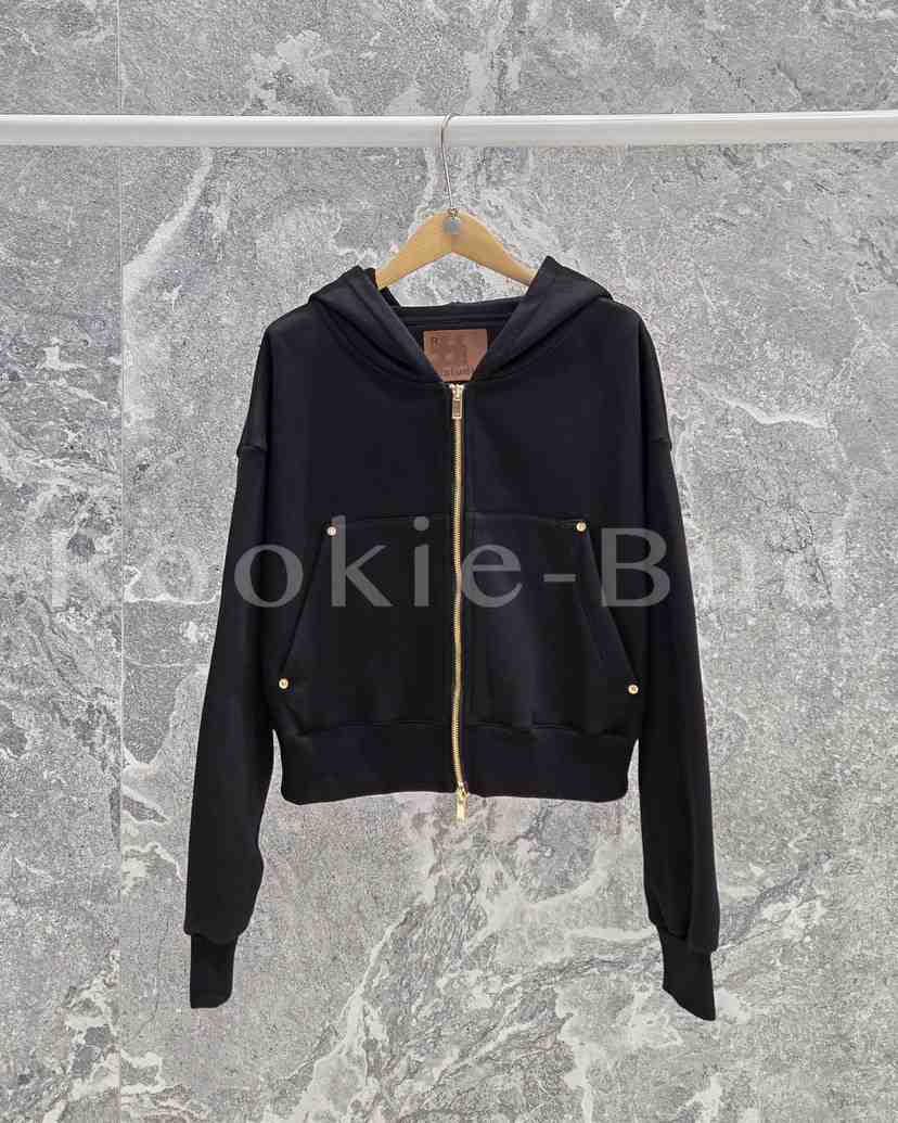 ROOKIE BUD東大門㊣直郵女士新款職業推薦熱賣夾克連帽拉鏈衫ROOKIE BUD-L夾克