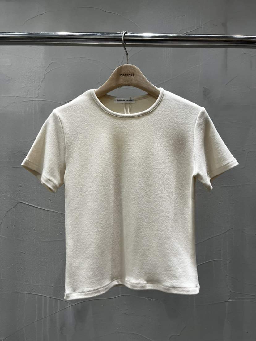 INSSENSE-A韓國直郵㊣女裝新品人氣推薦職業25秋冬休閑T恤絨INSSENSE-AT恤