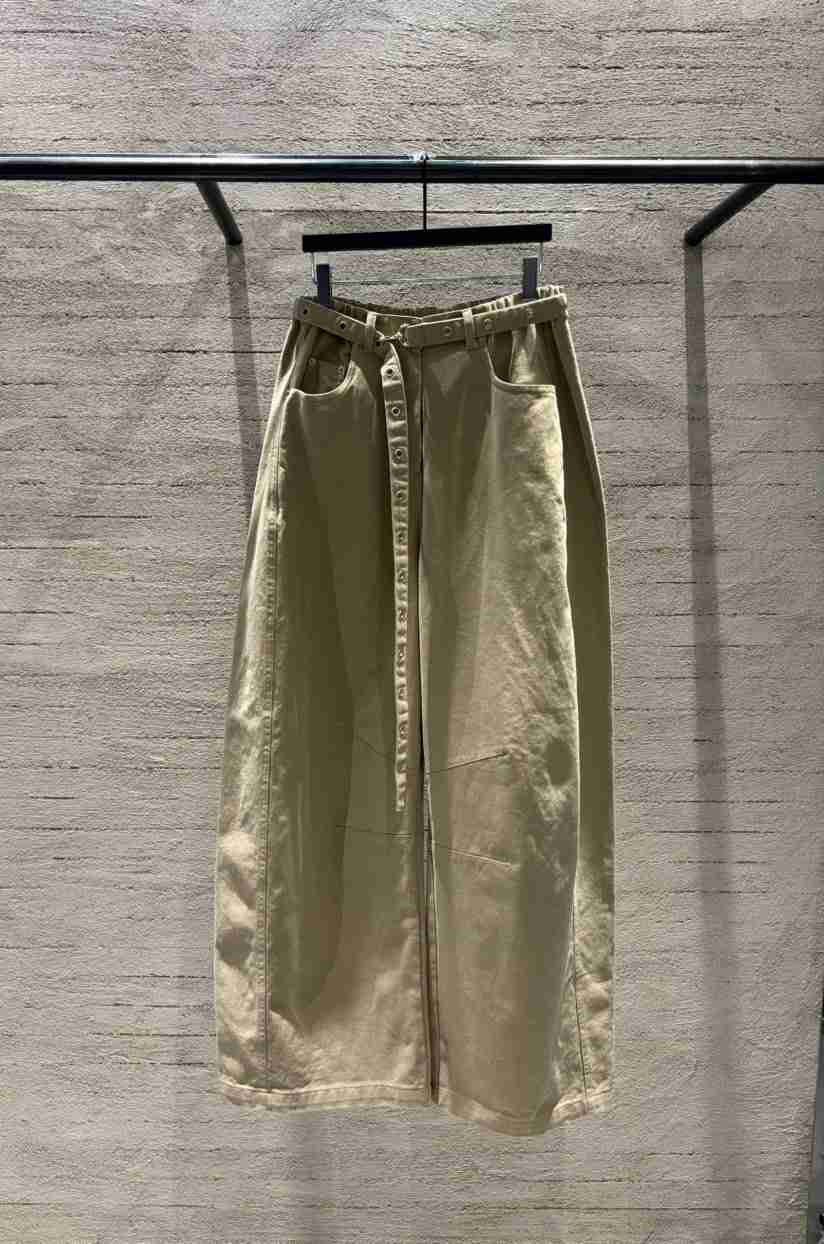 SUGAR CASE韓國代購㊣女裝新款人氣休閑熱賣休閑褲含腰帶鏤空SUGAR CASE休閑褲