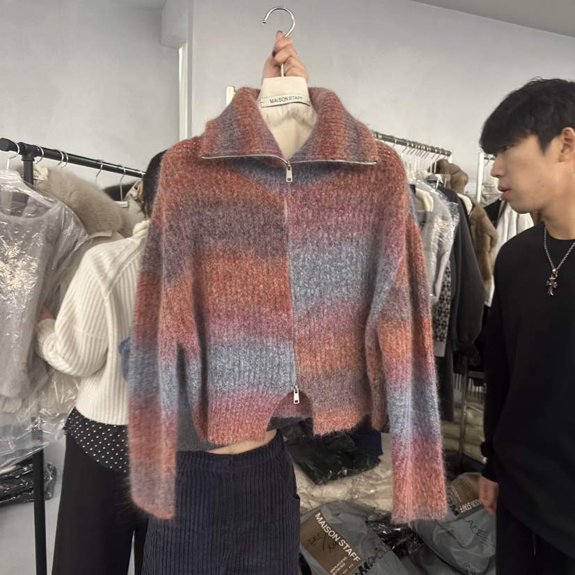 DOUBLE STANDARD/LE SMOKING/MAISONSTAFF韓國代購㊣女士新品熱賣針織衫MAISONSTAFF針織衫