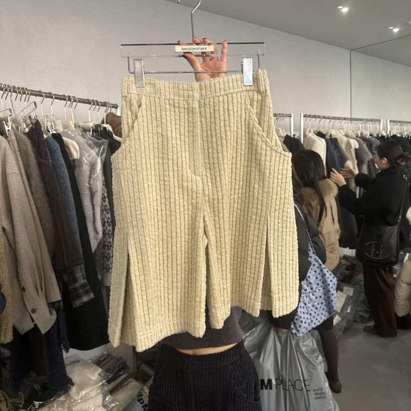 DOUBLE STANDARD/LE SMOKING/MAISONSTAFF東大門㊣直郵女士新款熱賣短褲MAISONSTAFF短褲