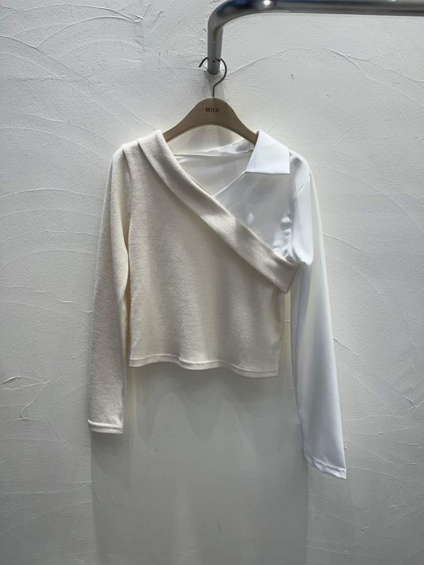 BOLD韓國代購㊣女裝新款25秋冬時尚推薦職業熱賣襯衫蕾絲衫BOLD襯衫/蕾絲衫