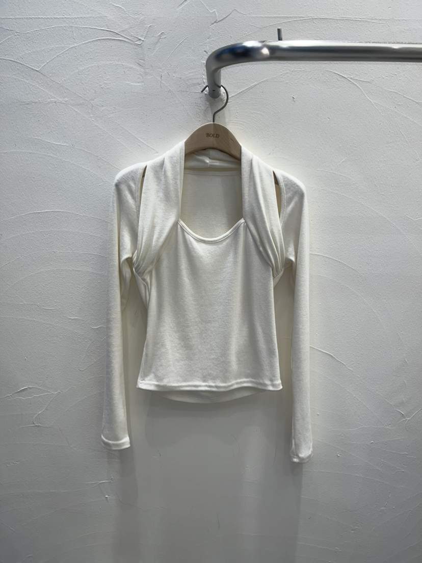 BOLD韓國代購㊣女士新款職業25秋冬時尚人氣休閑熱賣長袖T恤BOLD長袖T恤