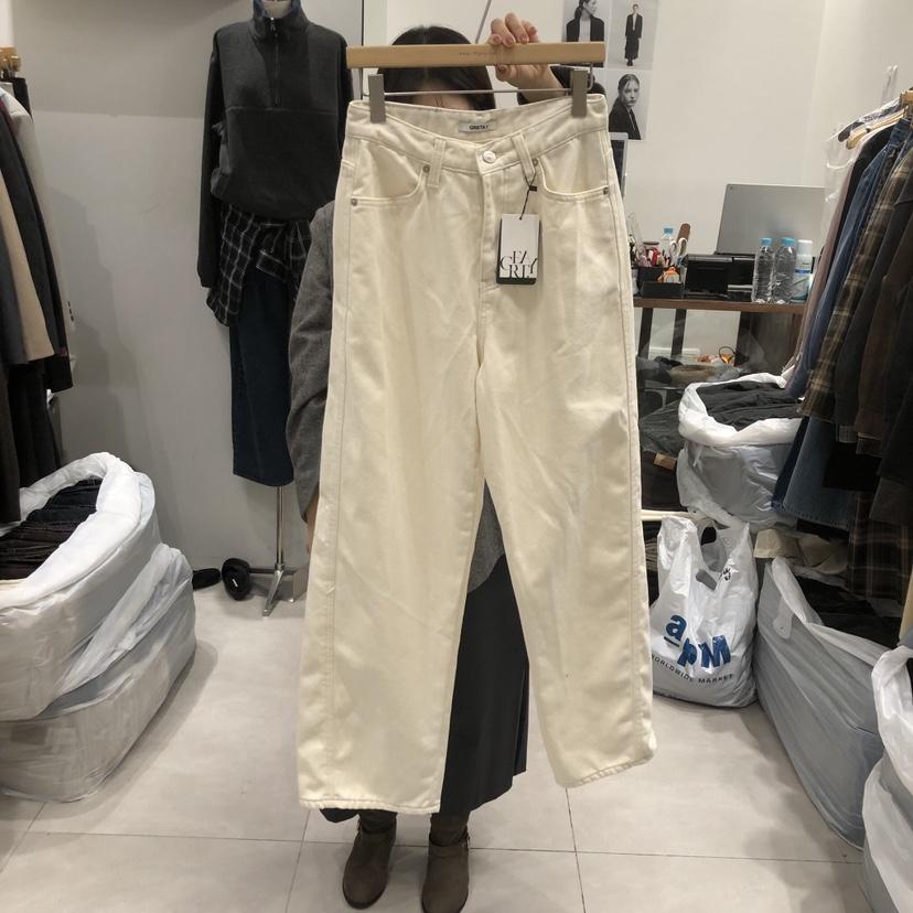 ANN MARGRET韓國直郵㊣女裝新品休閑牛仔褲加絨GRETA.Y牛仔褲