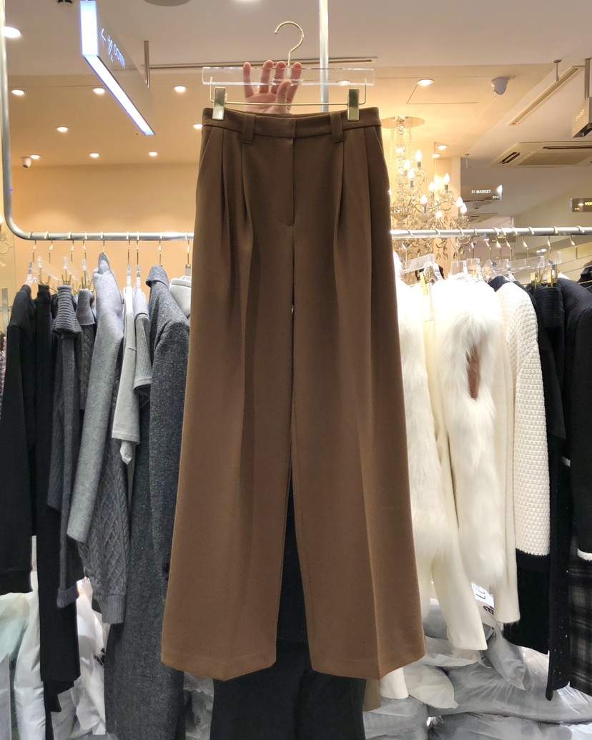 WORK SHOP韓國直郵㊣女裝新品熱賣推薦人氣25秋冬休閑休閑褲Work_shop休閑褲