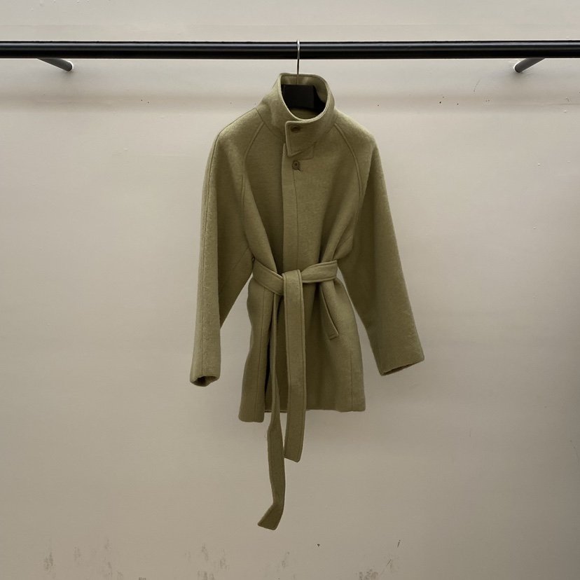 ID東大門㊣直郵女裝新款人氣職業時尚推薦25秋冬休閑短款大衣ID短款大衣