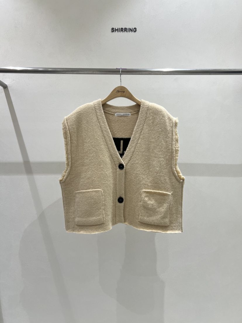 SHIRRING韓國代購㊣女裝新品人氣休閑真品職業推薦馬甲打折SHIRRING馬甲