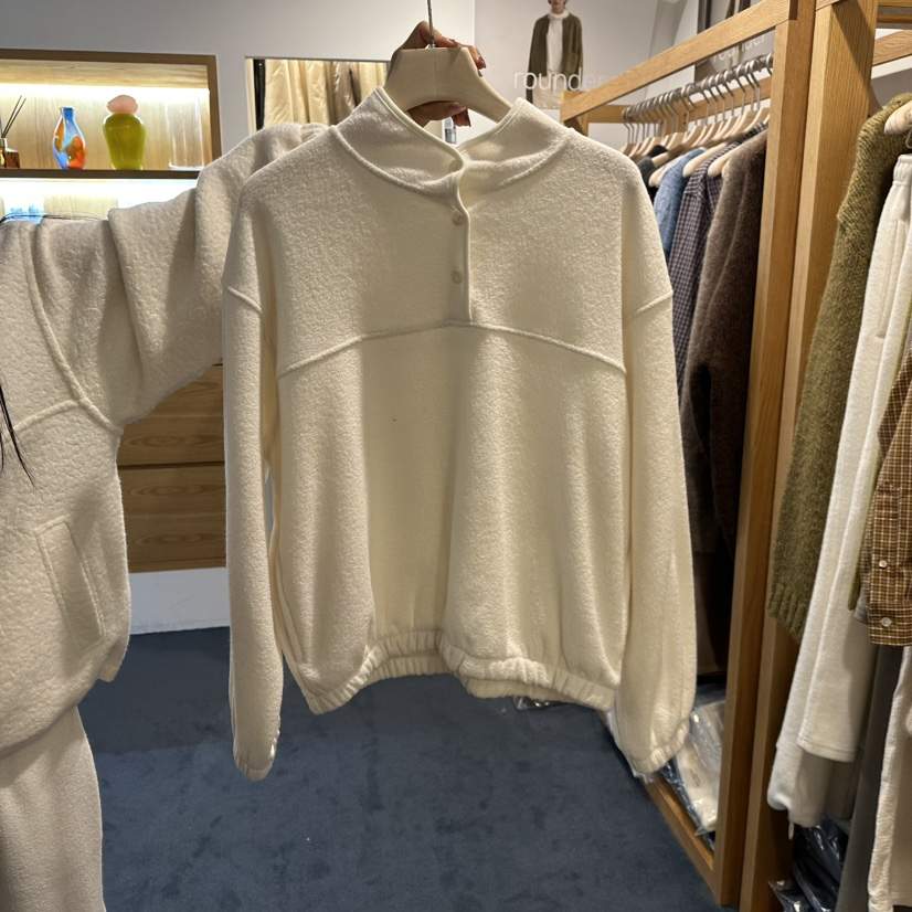 ROUNDER韓國直郵㊣女士新款熱賣真品推薦25秋冬休閑人氣衛衣ROUNDER衛衣