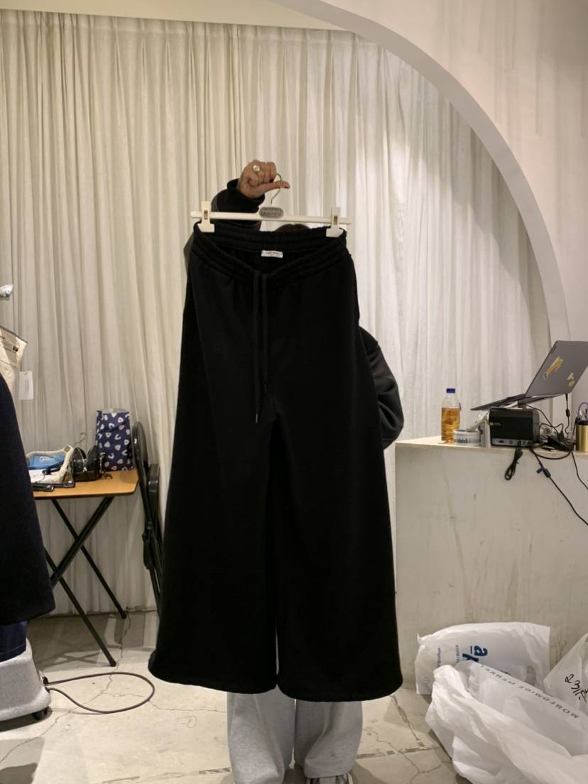 PAPERMOON東大門㊣代購女士新品人氣真品時尚休閑休閑褲鏤空paper moon休閑褲