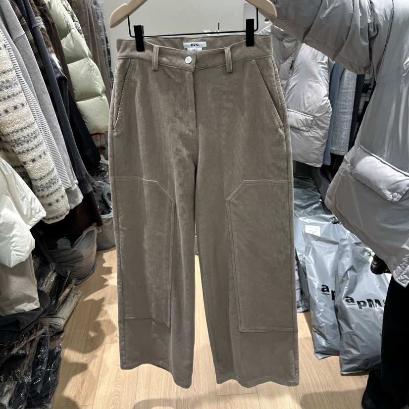 ORE-P東大門㊣代購女裝新款休閑時尚熱賣25秋冬休閑褲燈芯絨ORE休閑褲