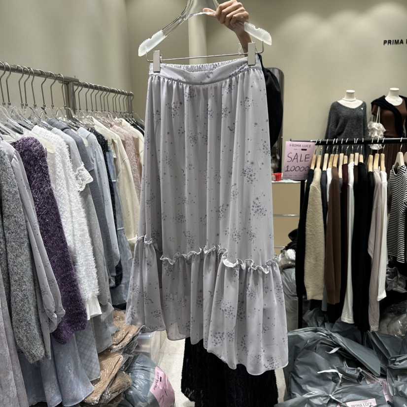 PRIMA LUCE韓國直郵㊣女裝新品時尚熱賣人氣職業25秋冬長裙CHARLOTTE長裙