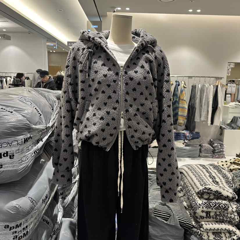 COMBO韓國代購㊣女士新品熱賣職業推薦休閑真品25秋冬人氣夾克COM_BO夾克