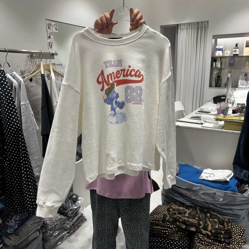 COMBO東大門㊣代購女裝新款時尚真品人氣熱賣25秋冬長袖T恤COM_BO長袖T恤