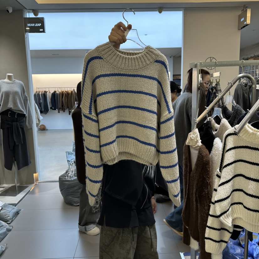 AMOUR韓國直郵㊣女裝新品時尚職業休閑熱賣人氣推薦25秋冬毛衣AMOUR毛衣