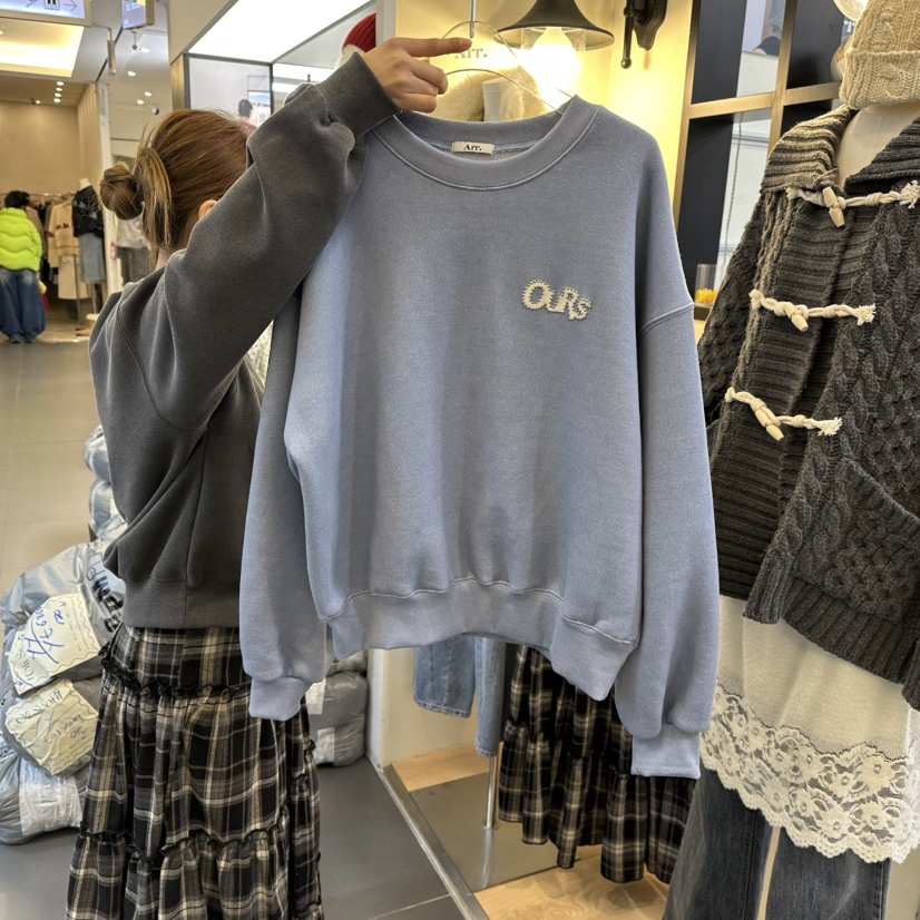 ARR東大門㊣代購女裝新款休閑人氣熱賣真品25秋冬時尚推薦衛衣ARR衛衣