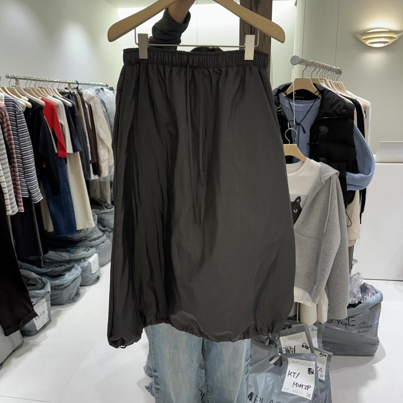 AVECNOUS東大門㊣實拍女士新款真品職業推薦25秋冬長裙填充AVECNOUS長裙