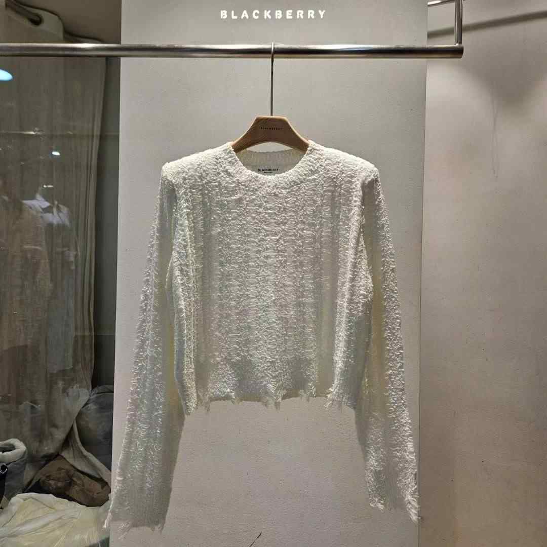 BLACKBERRY東大門㊣直郵女士新品推薦休閑熱賣25秋冬針織衫BLACKBERRY針織衫