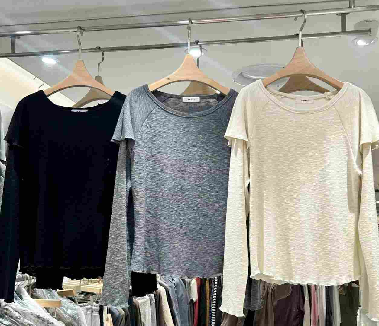 UGIPAL東大門㊣代購女裝新品人氣時尚熱賣休閑推薦25秋冬長袖T恤UGIPAL長袖T恤