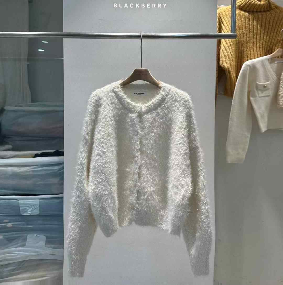 BLACKBERRY東大門㊣直郵女裝新品時尚熱賣人氣休閑25秋冬針織衫BLACKBERRY針織衫