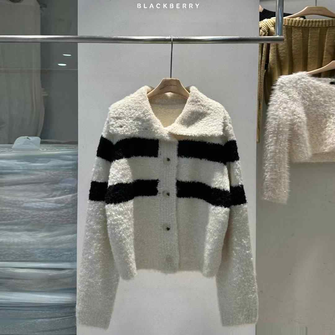 BLACKBERRY韓國代購㊣女裝新款休閑職業推薦熱賣25秋冬針織衫BLACKBERRY針織衫
